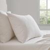 imageMartha Stewart  Queen Size Sheet Set Crisp amp Tailored Sheets with a Smooth Cotton Percale Feel  Striped Bed Sheets with Matching Pillowcases amp Fitted Sheet Leaf Stripe PinkStripe White