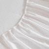 imageMartha Stewart  Queen Size Sheet Set Crisp amp Tailored Sheets with a Smooth Cotton Percale Feel  Striped Bed Sheets with Matching Pillowcases amp Fitted Sheet Leaf Stripe PinkPolka Dot Pink