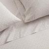 imageMartha Stewart  Queen Size Sheet Set Crisp amp Tailored Sheets with a Smooth Cotton Percale Feel  Striped Bed Sheets with Matching Pillowcases amp Fitted Sheet Leaf Stripe PinkLeaves Beige