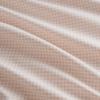 imageMartha Stewart  Queen Size Sheet Set Crisp amp Tailored Sheets with a Smooth Cotton Percale Feel  Striped Bed Sheets with Matching Pillowcases amp Fitted Sheet Leaf Stripe PinkSmall Gingham Pink