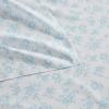 imageMartha Stewart  Queen Size Sheet Set Crisp amp Tailored Sheets with a Smooth Cotton Percale Feel  Striped Bed Sheets with Matching Pillowcases amp Fitted Sheet Leaf Stripe PinkFloral Blue