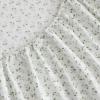 imageMartha Stewart  Queen Size Sheet Set Crisp amp Tailored Sheets with a Smooth Cotton Percale Feel  Striped Bed Sheets with Matching Pillowcases amp Fitted Sheet Leaf Stripe PinkKennedy Floral Green