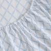 imageMartha Stewart  Queen Size Sheet Set Crisp amp Tailored Sheets with a Smooth Cotton Percale Feel  Striped Bed Sheets with Matching Pillowcases amp Fitted Sheet Leaf Stripe PinkLeaf Trellis Blue