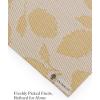 imageMartha by Martha Stewart  Chilewich Lemon Leaves Woven Table Runner  Reusable StainResistant IndoorOutdoor Dining Table Decorations  14 x 72  GoldenrodGoldenrod