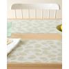 imageMartha by Martha Stewart  Chilewich Lemon Leaves Woven Table Runner  Reusable StainResistant IndoorOutdoor Dining Table Decorations  14 x 72  GoldenrodSprout