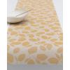 imageMartha by Martha Stewart  Chilewich Lemon Leaves Woven Table Runner  Reusable StainResistant IndoorOutdoor Dining Table Decorations  14 x 72  GoldenrodGoldenrod
