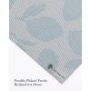 imageMartha by Martha Stewart  Chilewich Lemon Leaves Woven Table Runner  Reusable StainResistant IndoorOutdoor Dining Table Decorations  14 x 72  GoldenrodRobins Egg