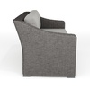 image:imageMartha Stewart Bedford IndoorOutdoor Modular Patio Sofa for 3 with Rattan Wicker Finish in Brown with Tan AllWeather CushionsGray CushionsGray Frame