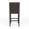 image:imageMartha Stewart Bedford IndoorOutdoor Patio Bar Stools with Rattan Wicker Finish in Brown Set of 2Brown
