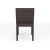 image:imageMartha Stewart Bedford IndoorOutdoor Stackable Patio Chairs with Rattan Wicker Finish in Gray Set of 2Brown