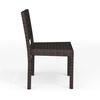 image:imageMartha Stewart Bedford IndoorOutdoor Stackable Patio Chairs with Rattan Wicker Finish in Gray Set of 2Brown
