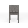 image:imageMartha Stewart Bedford IndoorOutdoor Stackable Patio Chairs with Rattan Wicker Finish in Gray Set of 2Grey