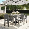 image:imageMartha Stewart Bedford IndoorOutdoor Stackable Patio Chairs with Rattan Wicker Finish in Gray Set of 2Grey