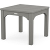 image:imageMartha Stewart by POLYWOOD Chinoiserie 3Piece Outdoor Rocking Chair Set with Patio Side Table White HDPE AllWeather Furniture Classic Porch Rockers for Deck Garden amp Backyard Made in The USASlate Grey