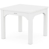 image:imageMartha Stewart by POLYWOOD Chinoiserie 3Piece Outdoor Rocking Chair Set with Patio Side Table White HDPE AllWeather Furniture Classic Porch Rockers for Deck Garden amp Backyard Made in The USAWhite
