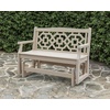 image:imageMartha Stewart by POLYWOOD Chinoiserie 48 Glider in SandBlack