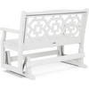 image:imageMartha Stewart by POLYWOOD Chinoiserie 48 Glider in SandWhite