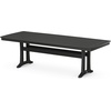 image:imageMartha Stewart by POLYWOOD Chinoiserie 9Piece Dining Set with Trestle Legs in TeakBlack
