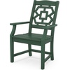 image:imageMartha Stewart by POLYWOOD Chinoiserie 9Piece Dining Set with Trestle Legs in TeakGreen