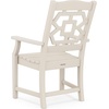 image:imageMartha Stewart by POLYWOOD Chinoiserie 9Piece Dining Set with Trestle Legs in TeakSand