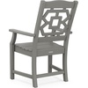 image:imageMartha Stewart by POLYWOOD Chinoiserie 9Piece Dining Set with Trestle Legs in TeakSlate Grey