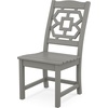 image:imageMartha Stewart by POLYWOOD Chinoiserie 9Piece Dining Set with Trestle Legs in TeakSlate Grey