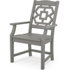 image:imageMartha Stewart by POLYWOOD Chinoiserie 9Piece Dining Set with Trestle Legs in TeakSlate Grey