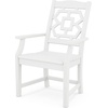 image:imageMartha Stewart by POLYWOOD Chinoiserie 9Piece Dining Set with Trestle Legs in TeakWhite