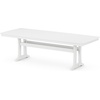 image:imageMartha Stewart by POLYWOOD Chinoiserie 9Piece Dining Set with Trestle Legs in TeakWhite