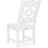 image:imageMartha Stewart by POLYWOOD Chinoiserie 9Piece Dining Set with Trestle Legs in TeakWhite