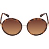 image:imageMartha Stewart Womens Martha Stewart Rounded Panto Plastic Frame With a Slim Metal BridgeTortoise