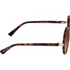 image:imageMartha Stewart Womens Martha Stewart Rounded Panto Plastic Frame With a Slim Metal BridgeTortoise