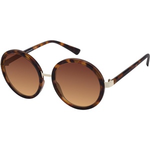 image:imageMartha Stewart Womens Martha Stewart Rounded Panto Plastic Frame With a Slim Metal BridgeTortoise