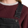 image:imageMartha Stewart Convertible Overall Denim Utility Jumpsuit Adjustable Cotton Workwear Stretch BibsBlack Wash