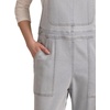 image:imageMartha Stewart Convertible Overall Denim Utility Jumpsuit Adjustable Cotton Workwear Stretch BibsBleach Wash