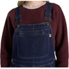 image:imageMartha Stewart Convertible Overall Denim Utility Jumpsuit Adjustable Cotton Workwear Stretch BibsDark Rinse