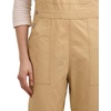 image:imageMartha Stewart Convertible Overall Denim Utility Jumpsuit Adjustable Cotton Workwear Stretch BibsSand