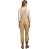 image:imageMartha Stewart Convertible Overall Denim Utility Jumpsuit Adjustable Cotton Workwear Stretch BibsSand