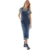 image:imageMartha Stewart Convertible Overall Denim Utility Jumpsuit Adjustable Cotton Workwear Stretch BibsVintage Wash