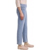 image:imageMartha Stewart Womens PullOn Straight Ankle Pant Stretch Twill amp Denim Casual Trouser with Full Elastic WaistbandLight Wash