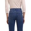 image:imageMartha Stewart Womens PullOn Straight Ankle Pant Stretch Twill amp Denim Casual Trouser with Full Elastic WaistbandMedium Wash