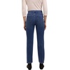 image:imageMartha Stewart Womens PullOn Straight Ankle Pant Stretch Twill amp Denim Casual Trouser with Full Elastic WaistbandMedium Wash