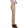 image:imageMartha Stewart Womens PullOn Straight Ankle Pant Stretch Twill amp Denim Casual Trouser with Full Elastic WaistbandSand