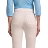 image:imageMartha Stewart Womens PullOn Straight Ankle Pant Stretch Twill amp Denim Casual Trouser with Full Elastic WaistbandWhite