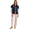 image:imageMartha Stewart Womens Quilted Puffer Vest Lightweight Short Sleeve Jacket with Pockets Warm Winter CoatNavy