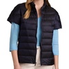 image:imageMartha Stewart Womens Quilted Puffer Vest Lightweight Short Sleeve Jacket with Pockets Warm Winter CoatNavy