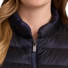image:imageMartha Stewart Womens Quilted Puffer Vest Lightweight Short Sleeve Jacket with Pockets Warm Winter CoatNavy