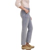 image:imageMartha Stewart Womens Straight Leg Patch Pocket Pant Soft Stretch Denim amp Twill Trouser with Waist StabilizerPale Wash