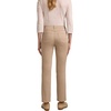 image:imageMartha Stewart Womens Straight Leg Patch Pocket Pant Soft Stretch Denim amp Twill Trouser with Waist StabilizerSand