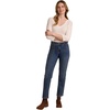 image:imageMartha Stewart Womens Straight Leg Patch Pocket Pant Soft Stretch Denim amp Twill Trouser with Waist StabilizerVintage Wash